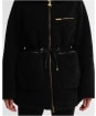 Women's Barbour International Kemora Fleece Casual Jacket - Black