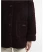 Women's Barbour Maplewood Fleece Casual Jacket - Fig / Ganache