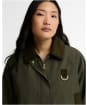 Women's Barbour Wendy Casual Jacket - Olive / Shadow Classic