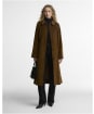 Women's Barbour Antonella Cord Trench Casual Jacket - TAN/BIRCHWOOD D