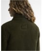 Women's Barbour Elenora Casual Fleece Jacket - Olive