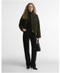 Women's Barbour Elenora Casual Fleece Jacket - Olive