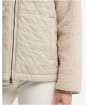 Women's Barbour Ami Casual Fleece Jacket - Ecru