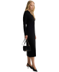 Women's Barbour International Ramona Midi Dress - Black