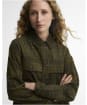 Women's Barbour Shae Mini Dress - Sage / Classic Tartan