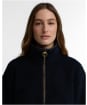 Women's Barbour Merys Fleece - Dark Navy