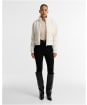 Women's Barbour International Gea Fleece - Off White