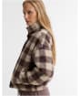 Women's Barbour International Amaya Fleece - Truffle Multi