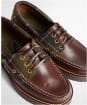 Women's Barbour Darras Boat Shoe - Brown / Classic Tartan