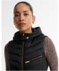 Women's Barbour International Salengro Quilted Gilet - Black