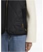 Women's Barbour Glendyn Quilted Gilet - Black / Ancient 