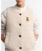 Women's Barbour Bowes Fleece Gilet - Ecru