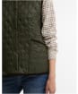Women's Barbour Darwen Quilted Gilet - Olive / Shadow Classic
