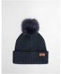 Women’s Barbour Dover Beanie & Hailes Scarf Gift Set - LIGHT EVERGREEN