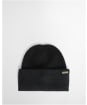 Women's Barbour International Kemora Beanie & Scarf Gift Set - Black / Moonbeam