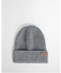 Women's Barbour Pendle Beanie & Gloves Gift Set - Mid Grey