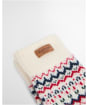 Women's Barbour Holly Beanie & Gloves Gift Set - Antique White