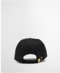 Women's Barbour Belsay Wax Sports Cap - Black / Cardinal
