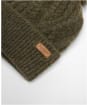 Women's Barbour Elsdon Beanie Hat - Olive