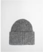 Women's Barbour Meryl Beanie Hat - Mid Grey Marl