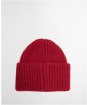 Women's Barbour Meryl Beanie Hat - Cranberry