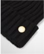 Women's Barbour International Conway Knitted Beanie Hat - Black