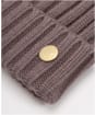 Women's Barbour International Conway Knitted Beanie Hat - Truffle
