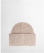 Women's Barbour International Kemora Knitted Beanie Hat - NUTMEG MARLE