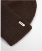 Women's Barbour Enid Knitted Beanie Hat - Rustic