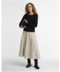 Women’s Barbour Pendle Crew Knit Sweater - NAVY/BIRCHWOOD T