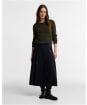 Women’s Barbour Pendle Crew Knit Sweater - OLIVE/BIRCHWOOD