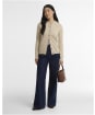 Women’s Barbour Pendle Cardigan - HONEY/BIRCHWOOD
