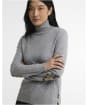 Women’s Barbour Pendle Roll Collar Sweater - GREY MARL/BIRCHW