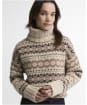 Women's Barbour Helen Knitted Jumper - BIRCH MULTI 2