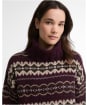 Women's Barbour Helen Knitted Jumper - FIG MULTI