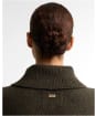 Women's Barbour Lavensdale Half Zip Knitted Jumper - Olive