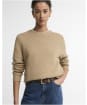 Women's Barbour Woodhouse Knitted Jumper - Warm Trench