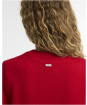 Women's Barbour Woodhouse Knitted Jumper - Crimson