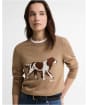 Women's Barbour Fareham Knitted Jumper - Wam Trench