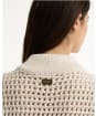Women's Barbour International Niamh Sleeveless Knitted Jumper - Light Stone