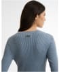 Women's Barbour International Seren Knitted Jumper - Washed Pearl Blue