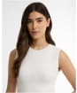 Women's Barbour International Nova Knitted Vest - Cloud