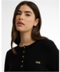 Women's Barbour International Kyla Knitted Jumper - Black
