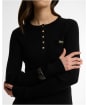 Women's Barbour International Kyla Knitted Jumper - Black