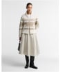 Women's Barbour Maplewood Knitted Zip Through Jumper - Multi