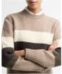 Women's Barbour Wrenwood Knitted Jumper - Warm Trench Multi