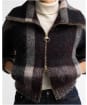Women's Barbour Carville Knitted Zip Through Jumper - Multi
