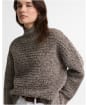Women's Barbour Rosamund Knitted Jumper - Oat
