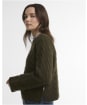 Women's Barbour Joan Knitted Jumper - Olive