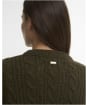Women's Barbour Joan Knitted Jumper - Olive